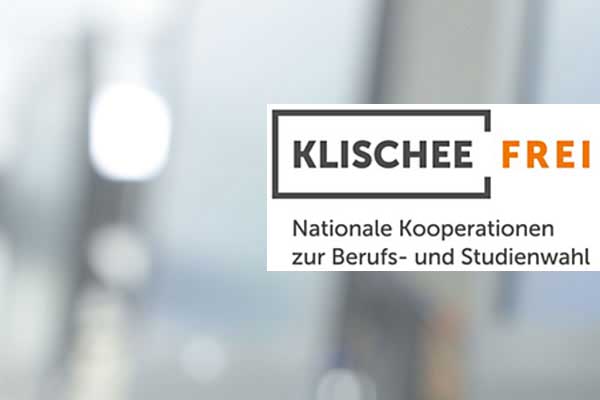 Zu sehen ist das Logo von "Klischeefrei"