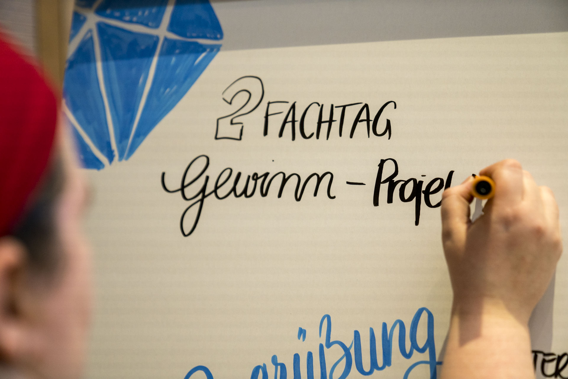 Sketchnote wird erstellt